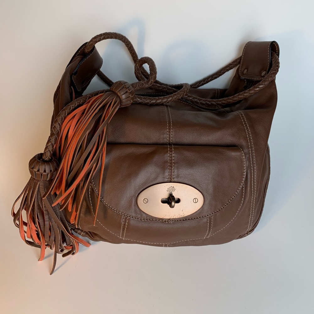 Mulberry Hobo Bag with Tassels